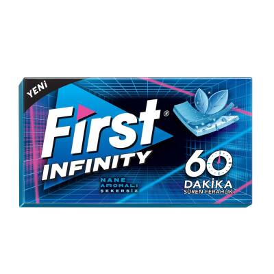 First 60 Dk Infinity Nane Aromalı Sakız 27 G - First