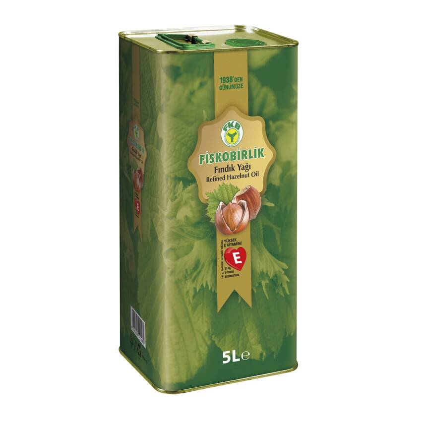 Fiskobirlik Fındık Yağı 5 L - 1