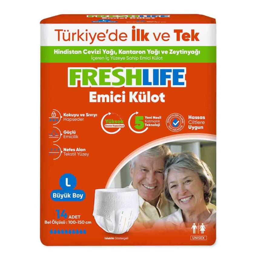 Freshlife Eco Emici Külot Large 14 Adet - 1