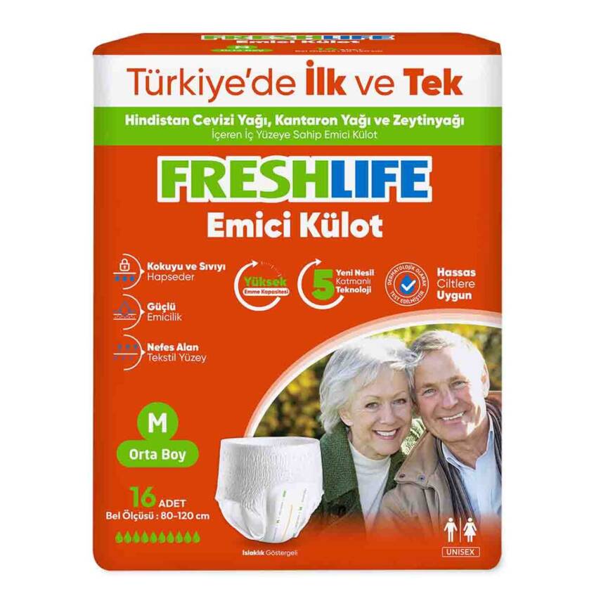Freshlife Eco Emici Külot Medium 16 Adet - 1