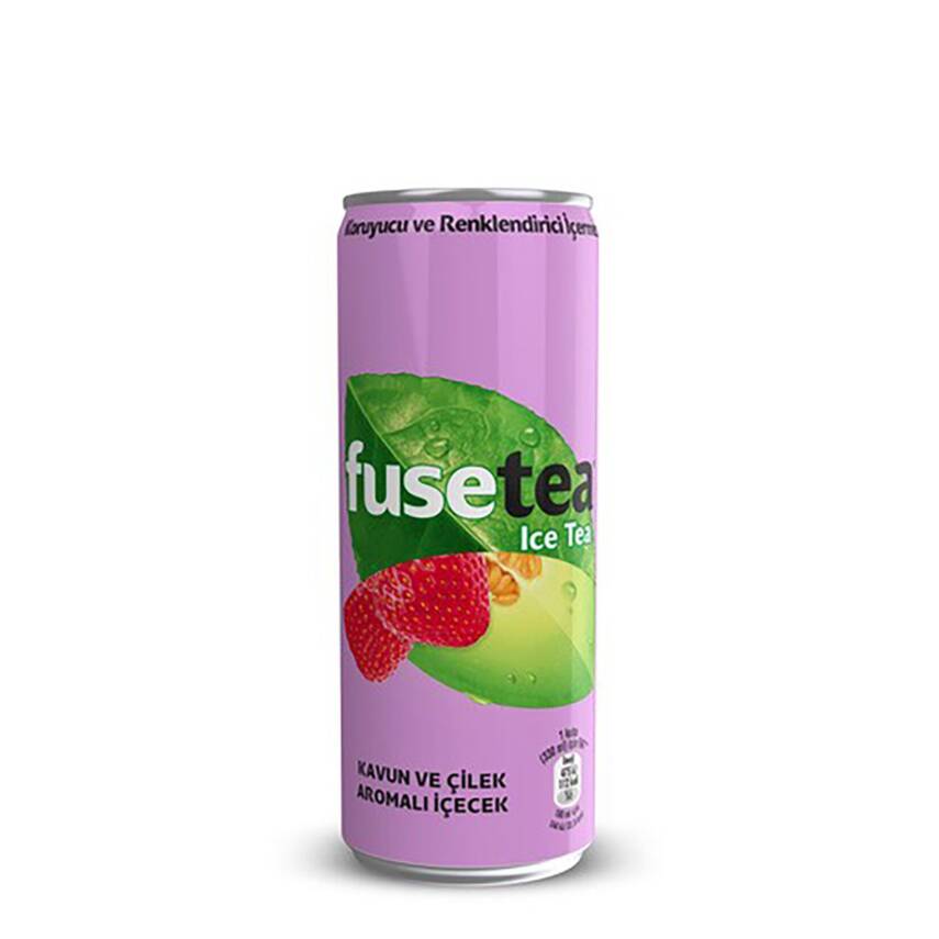 Fuse Tea Kavun Çilek Soğuk Çay Kutu 330 Ml - 1