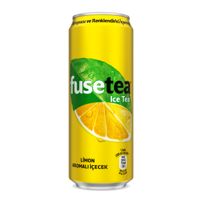 Fuse Tea Limon Aromalı Soğuk Çay Kutu 330 ML - Fuse tea