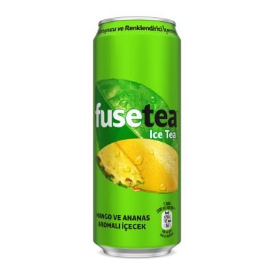 Fuse Tea Mango Ananas Aromalı Soğuk Çay Kutu 330 ML - Fuse tea