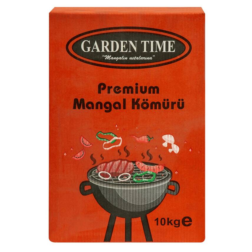 Garden Time Premium Mangal Kömürü 10 Kg - 1
