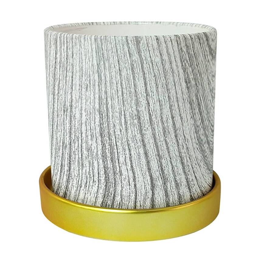 Gardenzone Desenli Seramik Saksı 16.5*16.5*16.5 Cm - 1