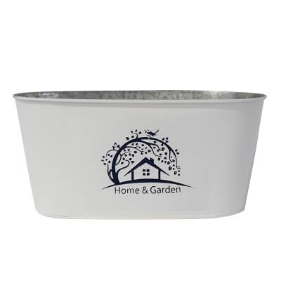 Gardenzone Metal Saksı 25 Cm - Gardenzone