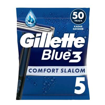 Gilette Blue 3 Comfort Slalom Tıraş Bıçağı 5''li - Gilette