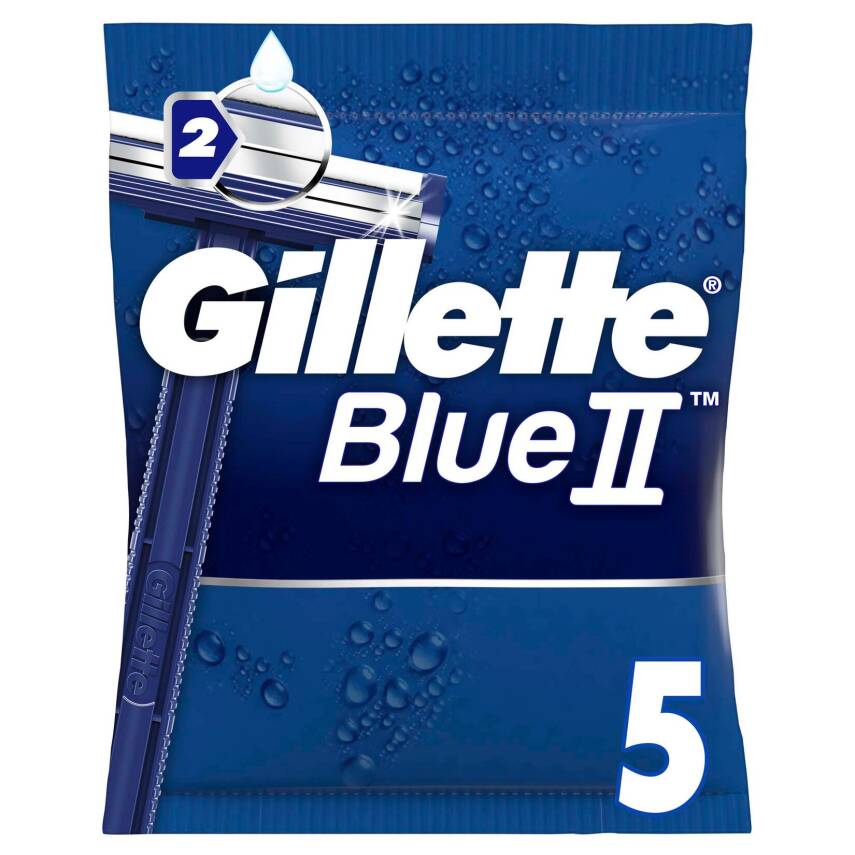 Gillette Blue2 5'li Poşet Tıraş Bıçağı - 1