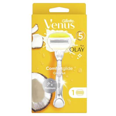 Gillette Venus Comfortglide Olay Tıraş Makinesi + Yedek Başlık - Gilette
