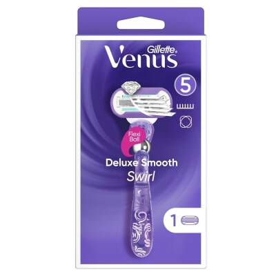 Gillette Venus Extra Smooth Swirl Tıraş Makinesi + Yedek Başlık - Gilette