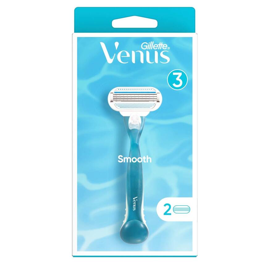 Gillette Venus Smooth Tıraş Makinesi + Yedek Başlık - 1