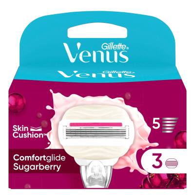 Gillette Venus Sugarberry Miami Yedek Bıçak 3'lü - Gilette