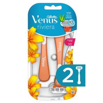 Gillette Venus Tıraş Makinesi Riviera Kadın 2'li - Gilette