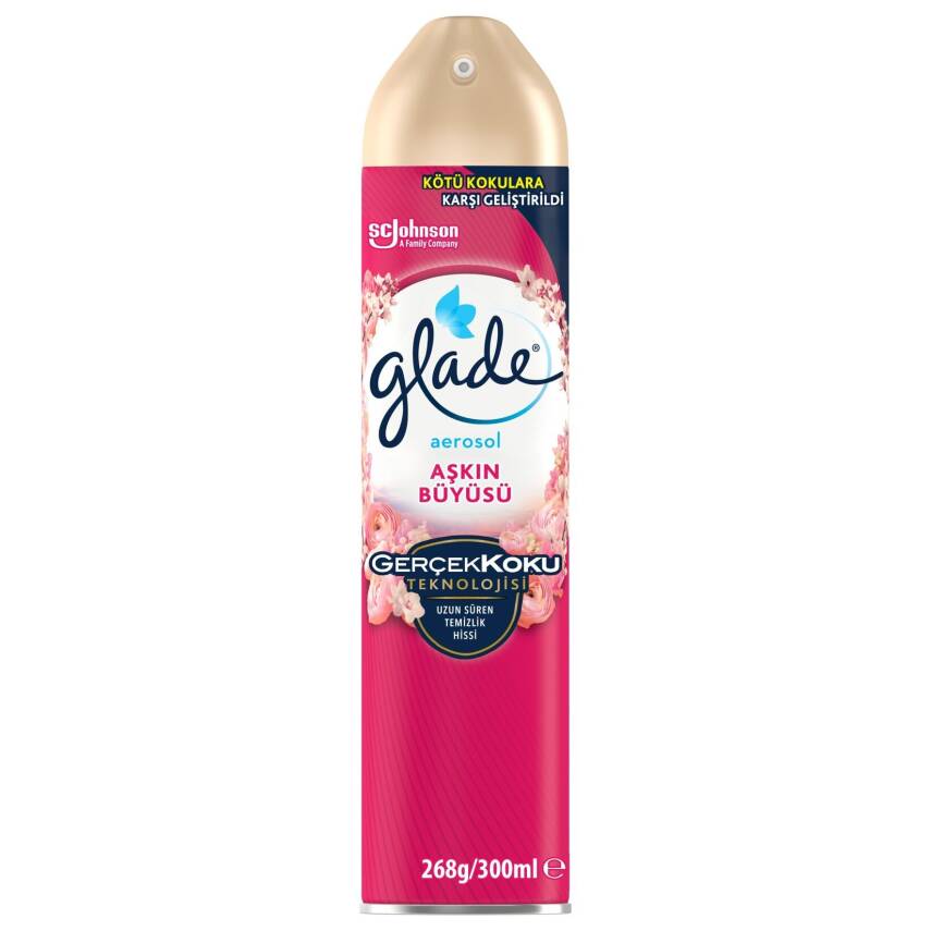 Glade Aerosol Oda Kokusu Aşkın Büyüsü 300ml - 1