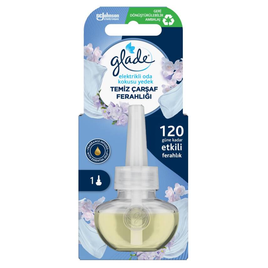 Glade Elektirikli Yedek Temiz Çarşaf Ferahlğı 20 Ml - 1