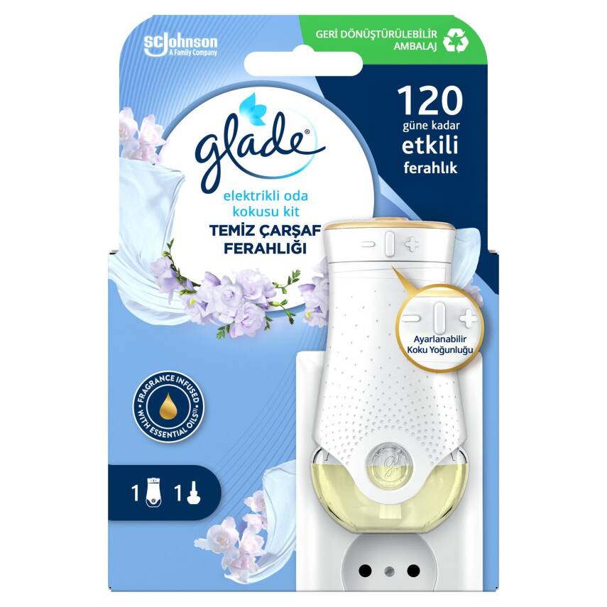 Glade Elektrikli Kit Temiz Çarşaf Ferahlığı 20 Ml - 1