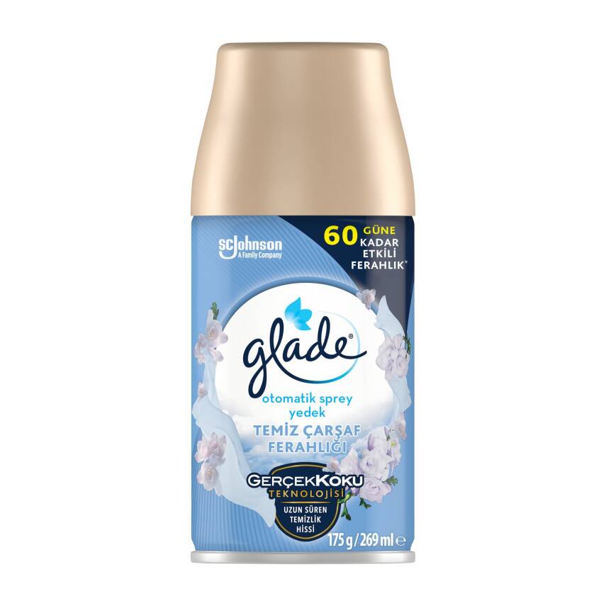 Glade Otomatik Sprey Yedek 269 ml - Temiz Çarşaf - 1