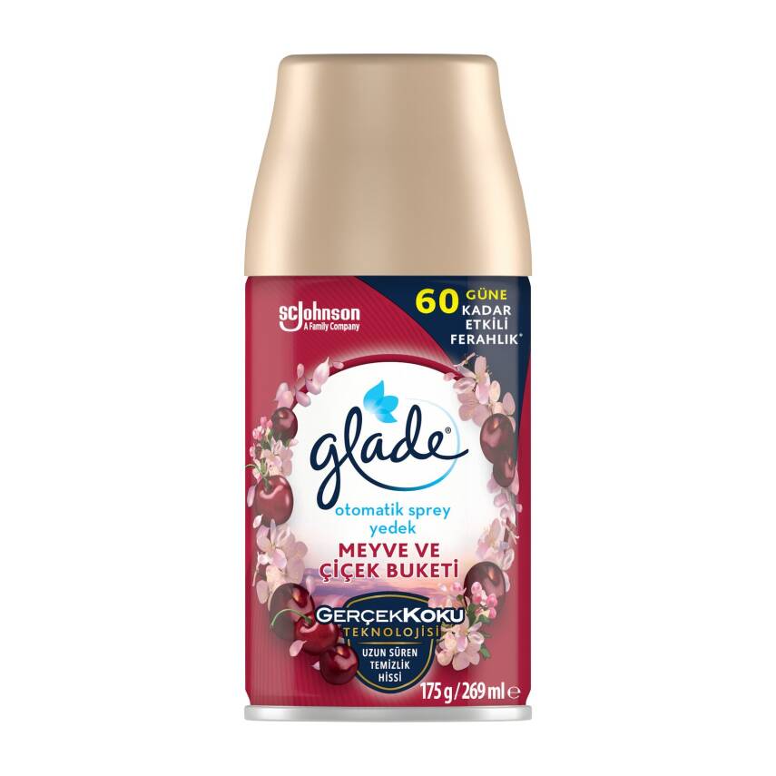 Glade Otomatik Sprey Yedek Meyve Çiçek Buketi 269 Ml - 1