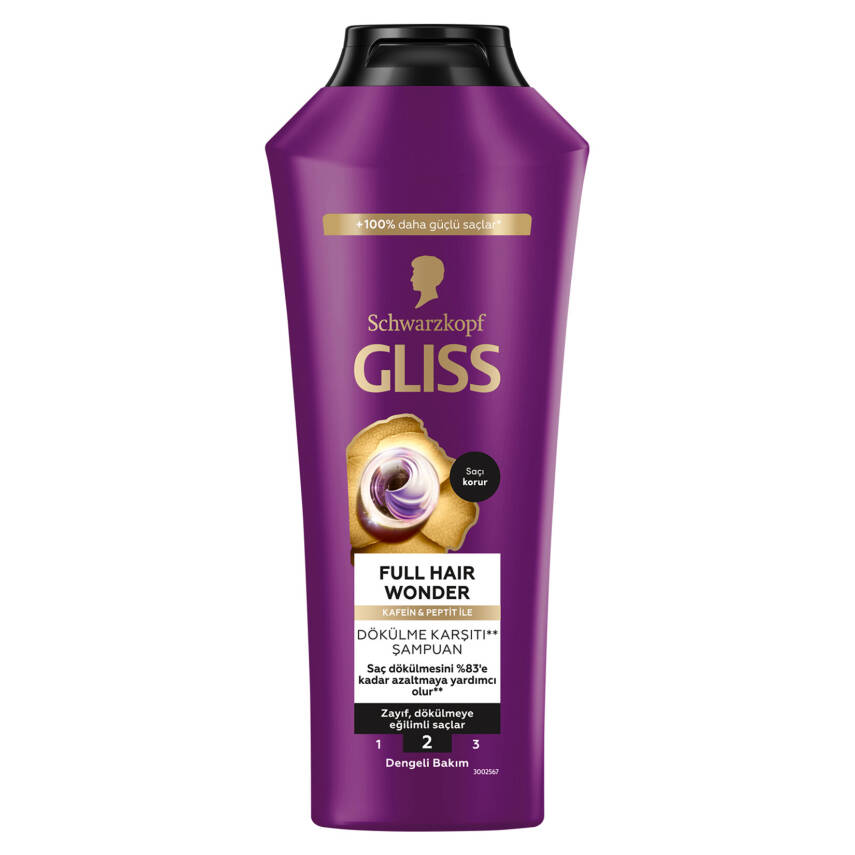 Gliss Full Hair Wonder Şampuan 400 Ml - 1