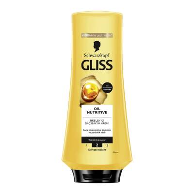 Gliss Oil Nutritive Saç Kremi 360 Ml - Gliss