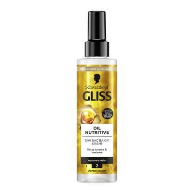 Gliss Oil Nutritive Sıvı Saç Kremi 200 Ml - Gliss