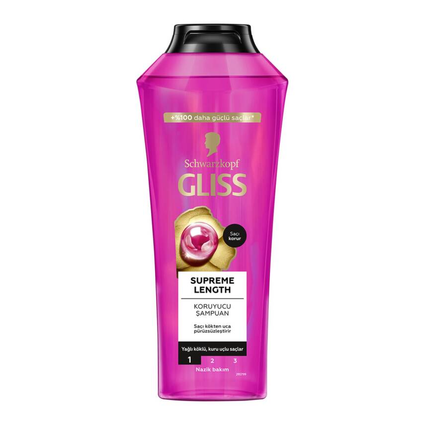 Gliss Supreme Length Şampuan 400 Ml - 1