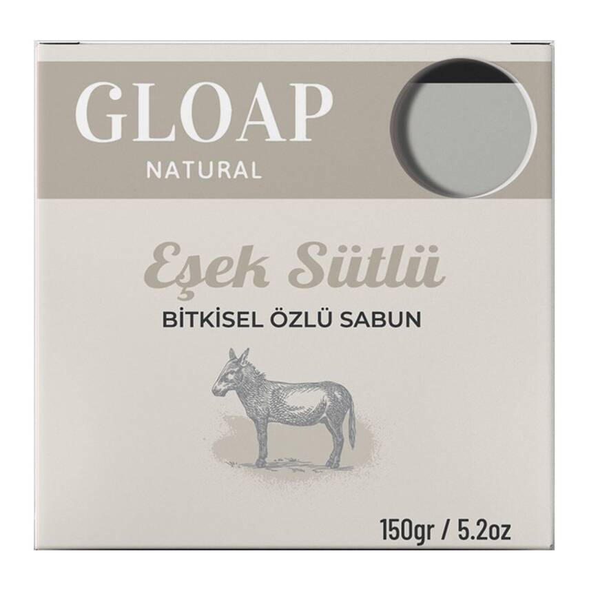 Gloap Natural Eşek Sütlü Sabun 150 G - 1