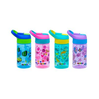 Globox PP Otomatik Kapak Matara Baskılı 500 cc - Globox