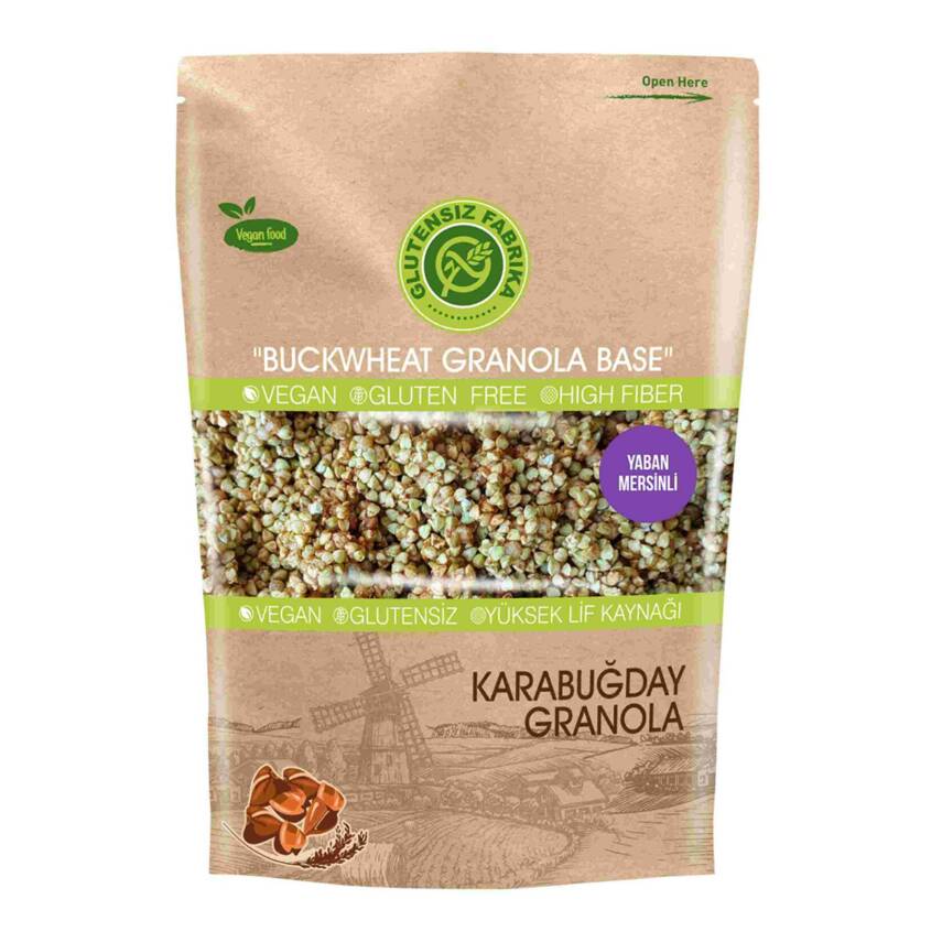 Glutensiz Fabrika Yaban Mersinli Karabuğday Granola 200G - 1