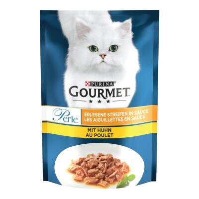 Gourmet Perle Tavuklu Yaş Kedi Maması Pouch 85 G - Gourmet