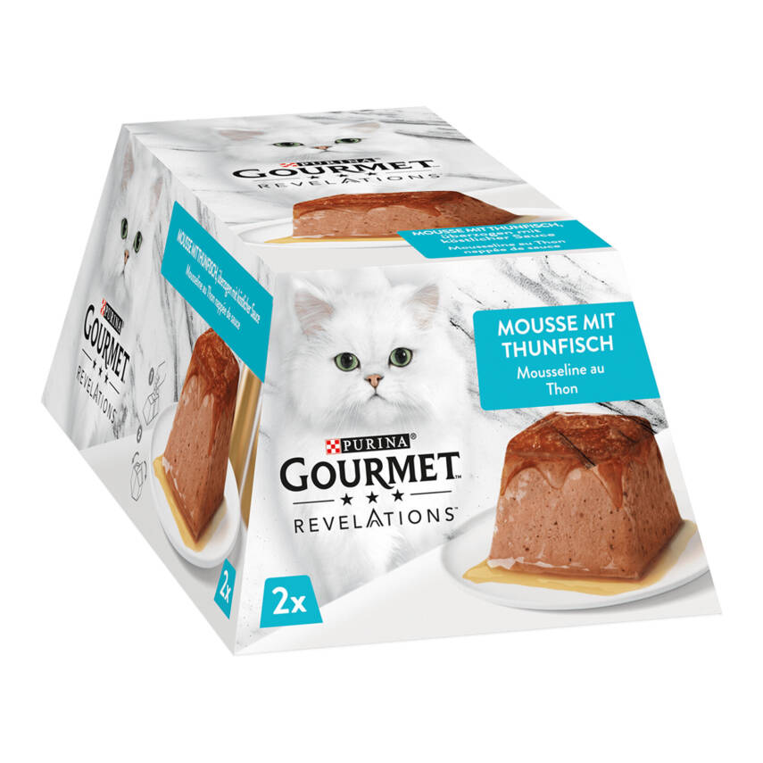 Gourmet Revelations Ton Balıklı Kedi Maması 2 x 57 G - 1
