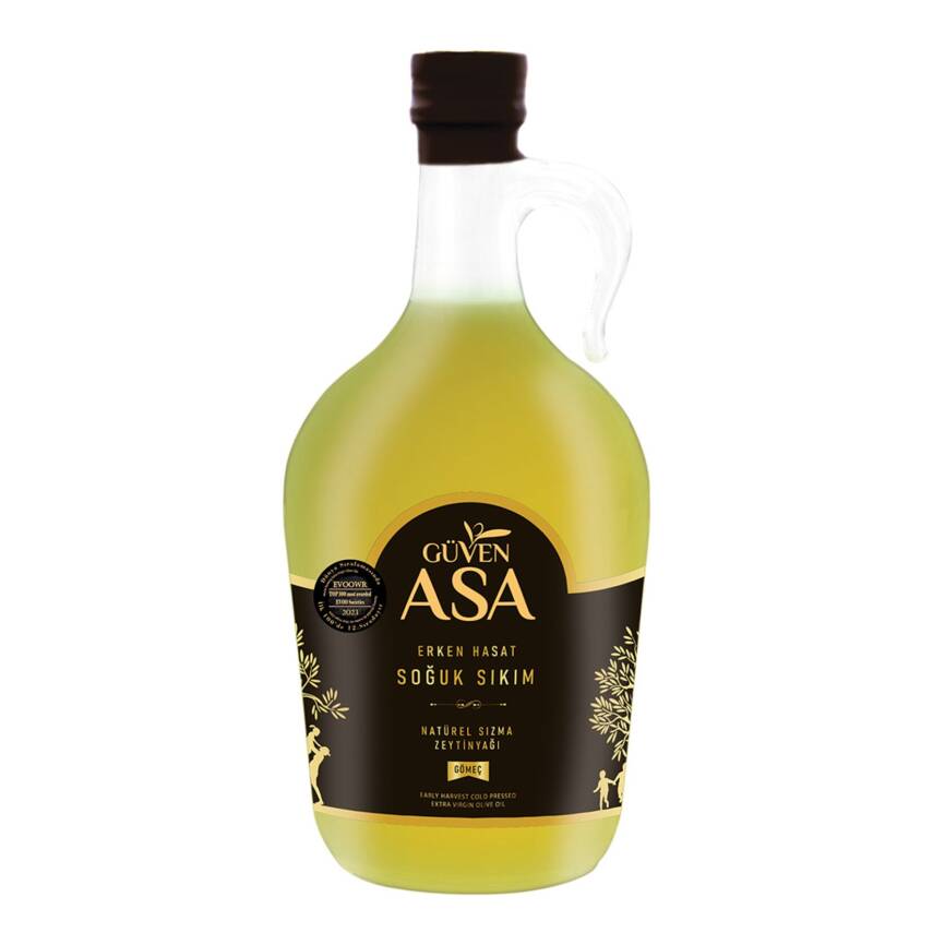 Güven Asa Erken Hasat Soğuk Sıkım Natürel Zeytinyağı 1.5 L - 1