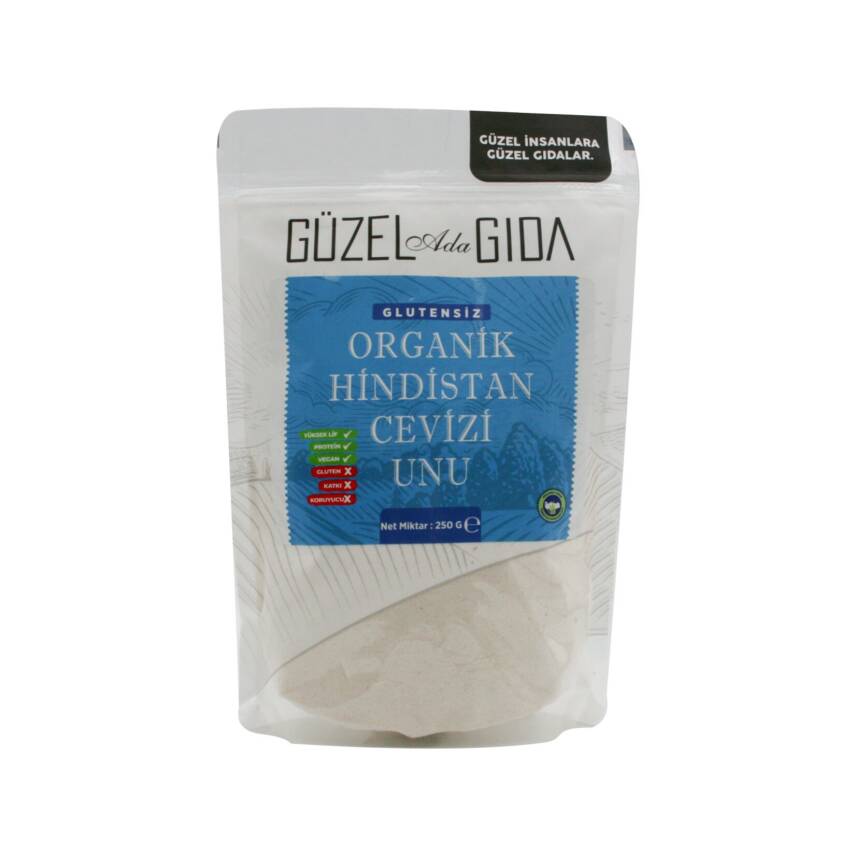Güzel Ada Glutensiz Organik Hindistan Cevizi Unu 250G - 1