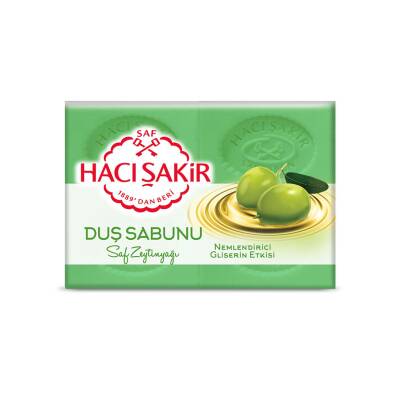 Hacı Şakir Gliserin Zeytinyağı Duş Sabunu 4X125 G - Hacı Şakir