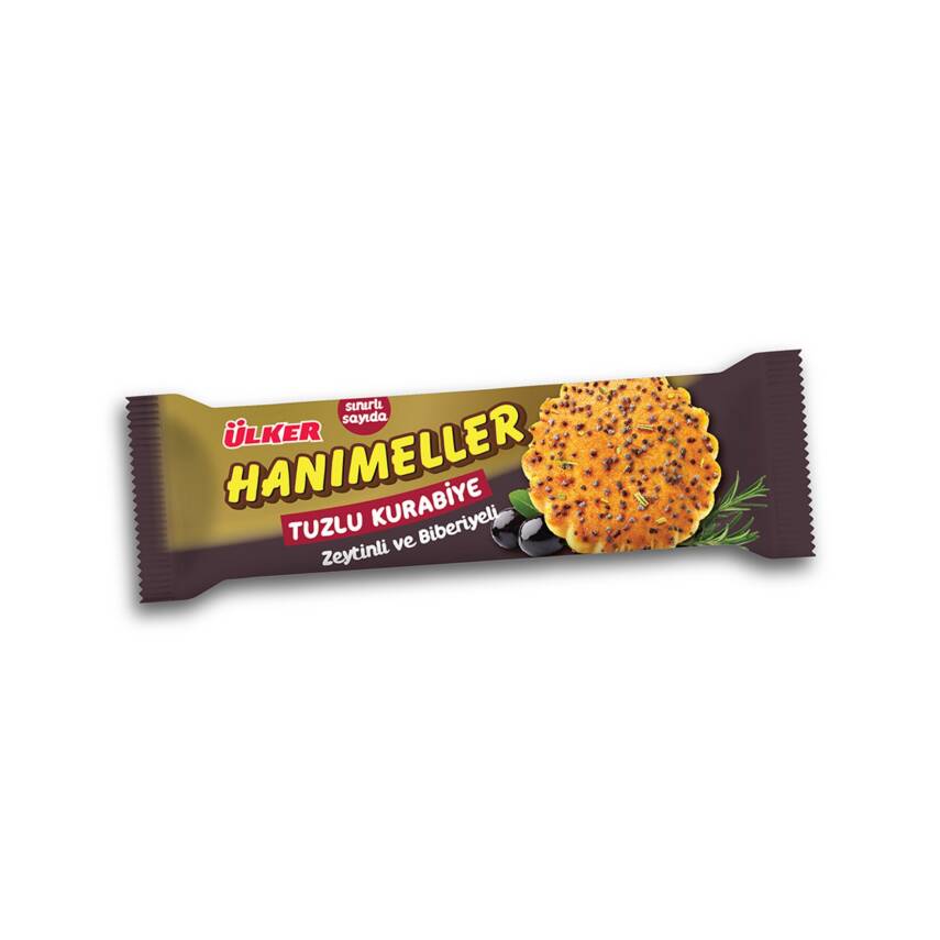 Hanımeller Zeytinli Biberiyeli Tuzlu Kurabiye 81 G - 1