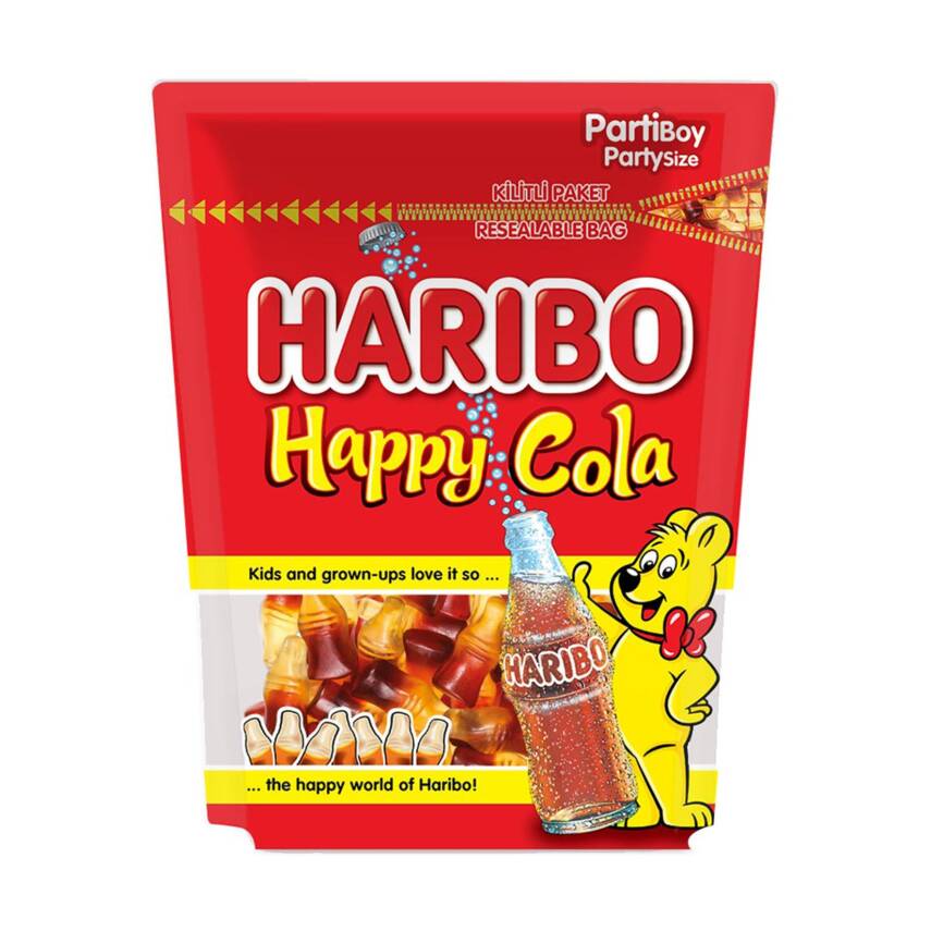 Haribo Happy Kola Aromalı Yumuşak Şekerleme 200 G - 1
