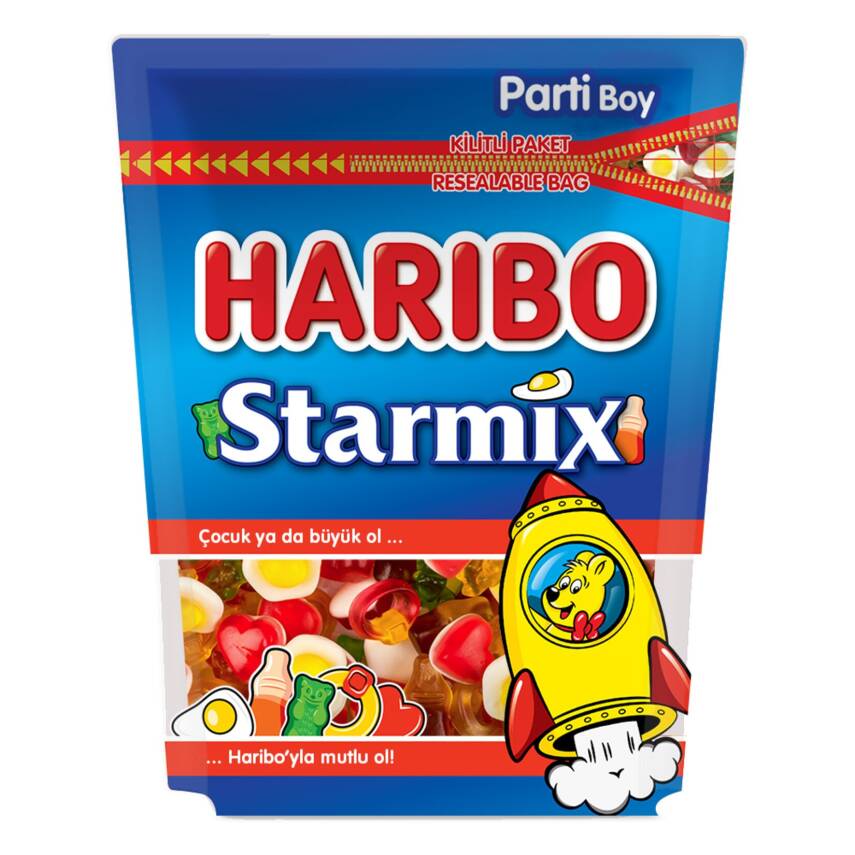 Haribo Starmix Meyve ve Kola Aromalı Şekerleme 200 G - 1