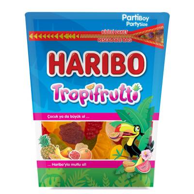 Haribo Tropifrutti Kilit Paket 200 G - Haribo