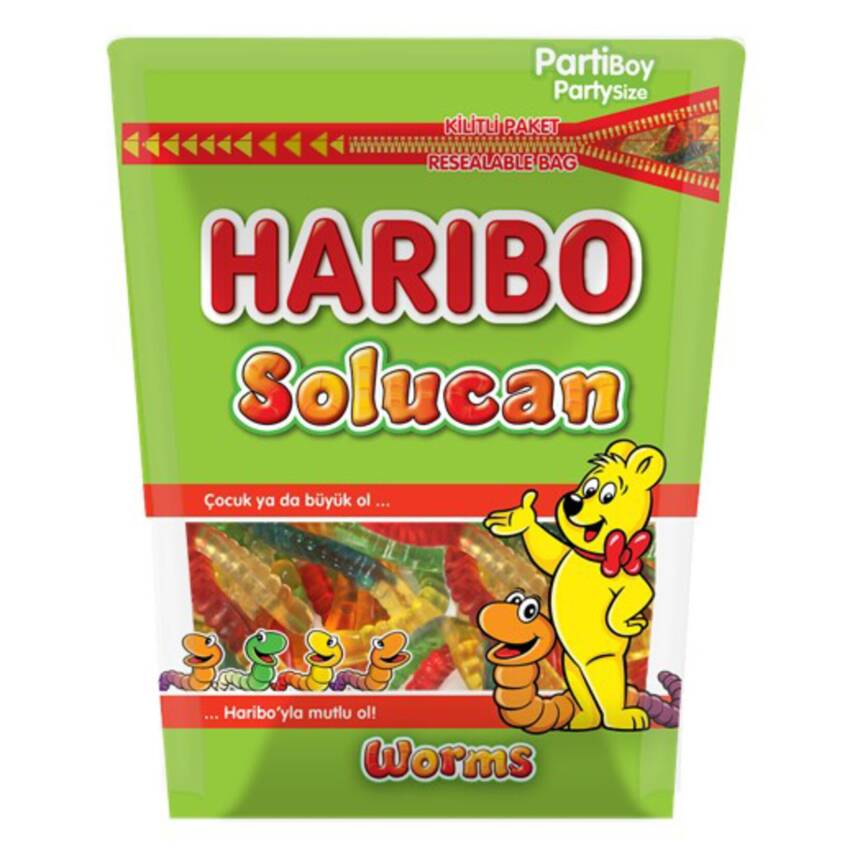 Haribo Worms Kilit Paket 200 G - 1