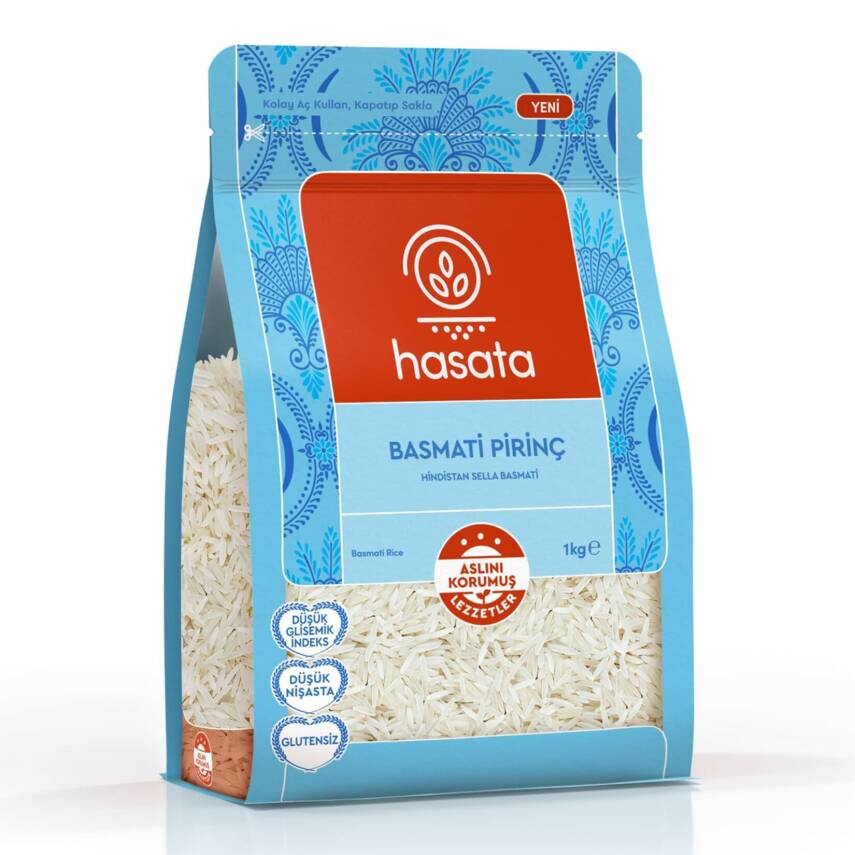 Hasata Basmati Pirinç 1 Kg - 1
