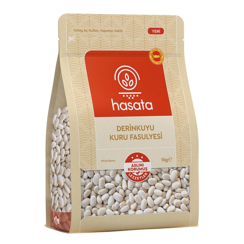 Hasata Derinkuyu Kuru Fasulyesi 1 Kg - 1