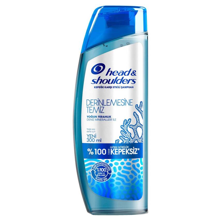Head & Shoulders Derinlemesine Temiz Şampuan Saç Derisi Detoksu 300 Ml - 1