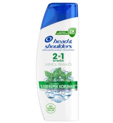 Head & Shoulders Şampuan Mentol Ferahlığı 2in1 625 Ml - Head And Shoulders