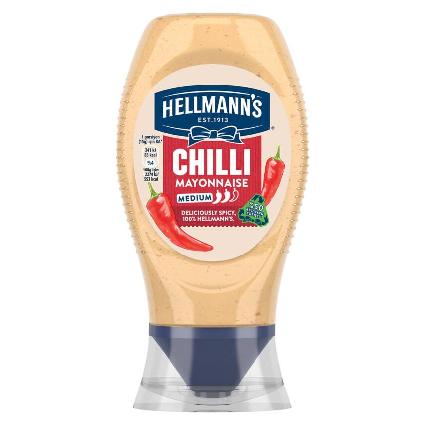 Hellmann's Acılı Mayonez 230 G - 1
