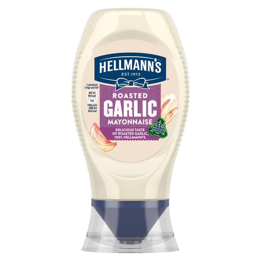 Hellmann's Sarımsaklı Mayonez 235 G - 1