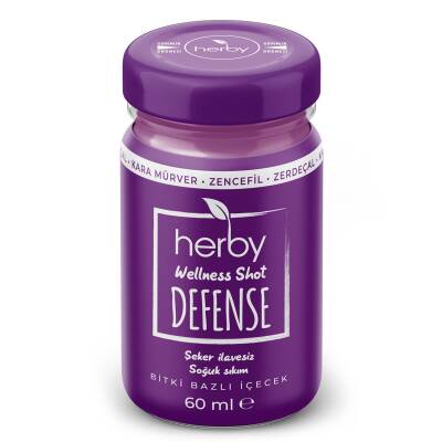 Herby Defense Shot Bitki Bazlı İçecek 60 Ml - Herby