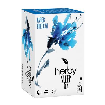 Herby Sleep Tea Uyku Öncesi Passifloralı Bitki Çayı 20'li - Herby
