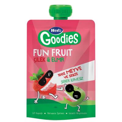Hero Goodies Çilek Elma Pouch 100 G - Hero