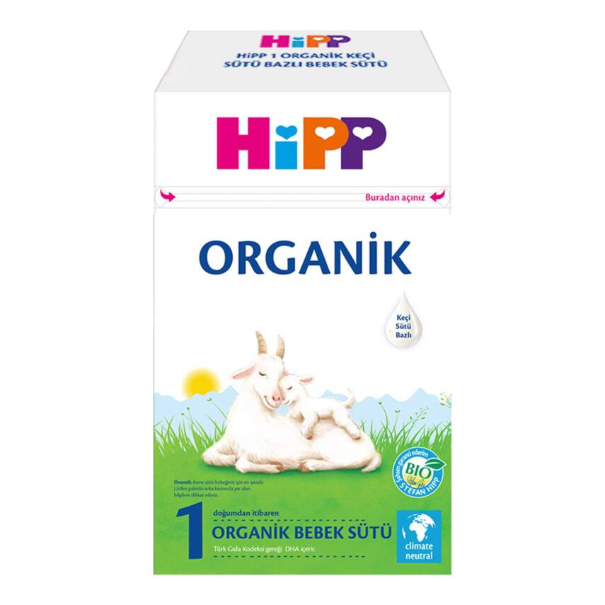 Hipp 1 Organik Keçi Sütü Bazlı Bebek Sütü 400 G - 1