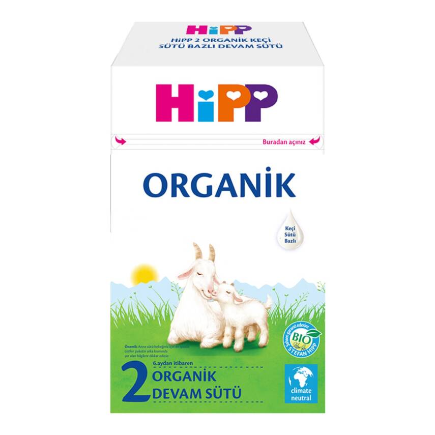Hipp 2 Organik Keçi Sütü Bazlı Devam Sütü 400 G - 1